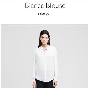 L’agence Bianca Silk Blouse- Sale 🎉